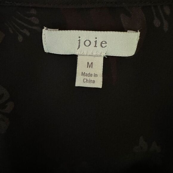 Joie Silk Nour Floral Ruffle Dress - Picture 11 of 12